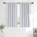 PONY DANCE Grayish White Curtains by PONYDANCE