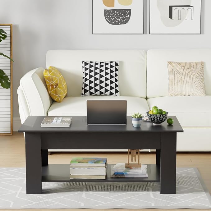 FDW 47" Lift Top Coffee Table - Image 2