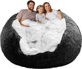 YudouTech (No Filler Bean Bag Chair Cover Without Filler, Big Round Soft Fluffy by YudouTech