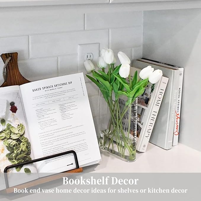 Puransen Clear Book Flower Vase - Image 5