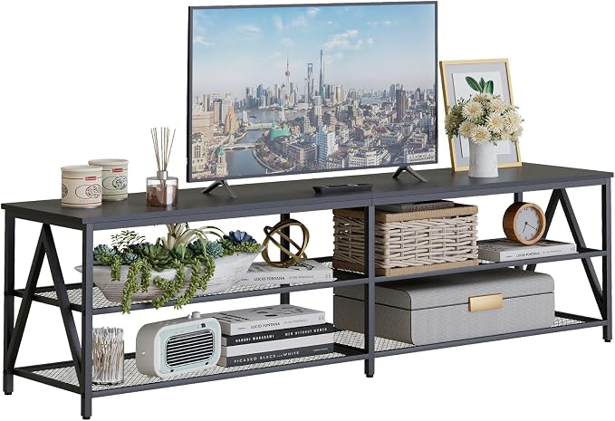 TV Stand for TVs up to 75 Inch, Entertainment Center for Living Room by Katrawu