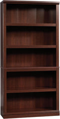 Sauder Miscellaneous Storage 5-Shelf Bookcase/ Book shelf, Select Cherry finish by SAUDER%C2%AE