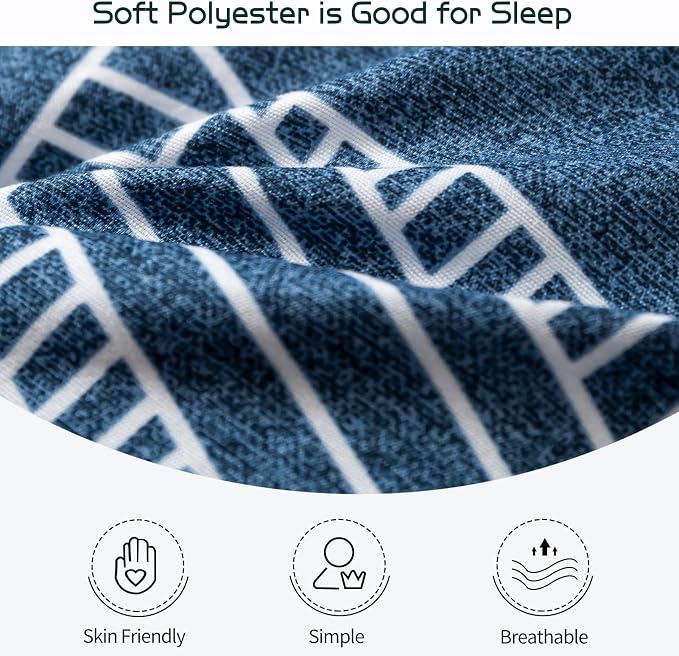 MAXYOYO Grey Cactus Pattern Queen Size Futon Mattress, Japanese Floor Mattress - Image 7