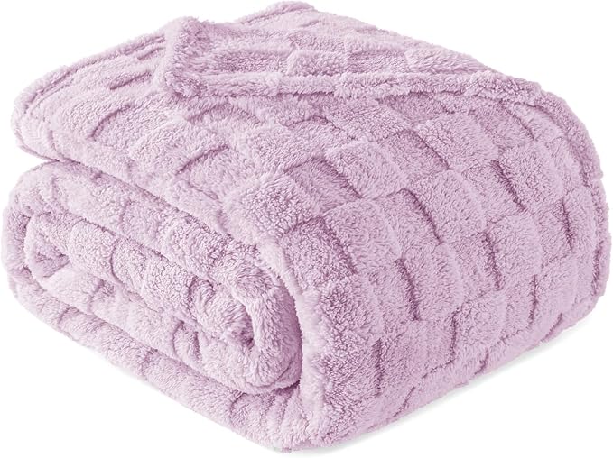 Exclusivo Mezcla Queen Size Flannel Fleece Blanket, Super Soft and Warm by ExclusivoMezcla