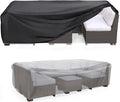 Patio Furniture Set Cover Waterproof, Mrrihand Outdoor Sectional Sofa Set Cover by Mrrihand