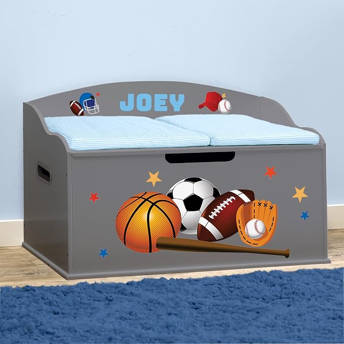DIBSIES Personalized Creative Wonders Toy Box, 30 x 19.25 x 18 inches, - Image 2