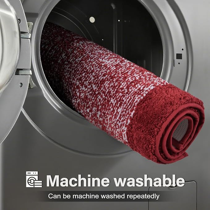 48x32 Large Bathroom Rugs Washable Non Slip, Soft Absorbent Quick Dry Mats - Image 9