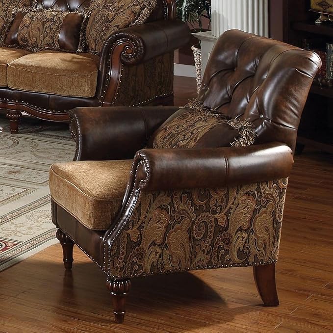 Brand 4-Piece Formal Living Room Set: Luxury Sofa, Single Chair and Coffee Table - Image 6