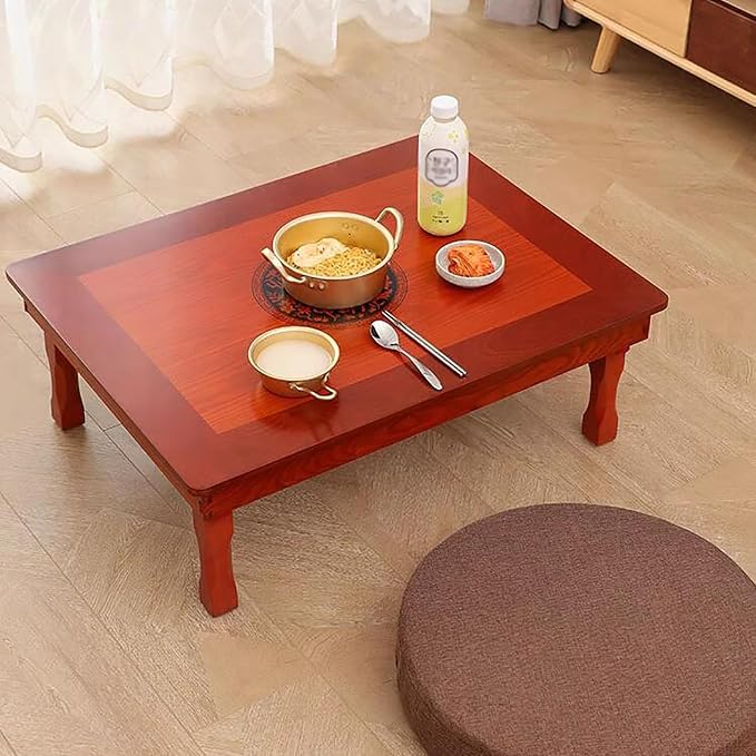 Folding Table, Korean Solid Wood Dining Table/Study Table/Coffee Table/Kang - Image 6