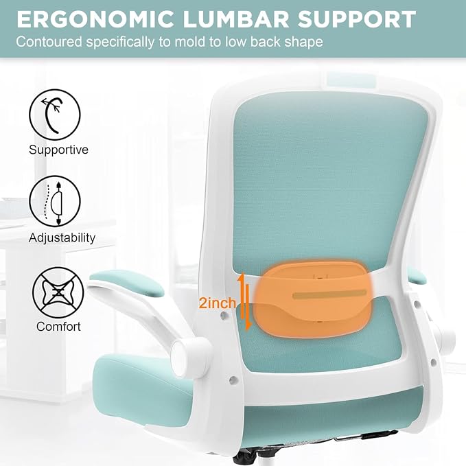 Mimoglad Office Chair, High Back Ergonomic Desk Chair - Image 4