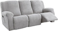 5-Piece Recliner Sofa Covers, Stretch Geometric Strokes Jacquard Recliner Sofa by Unknown