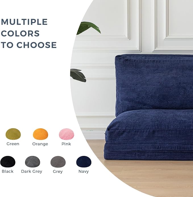 MAXYOYO Folding Sofa Bed, Floor Sofa Convertible Sleeper Chair - Image 7