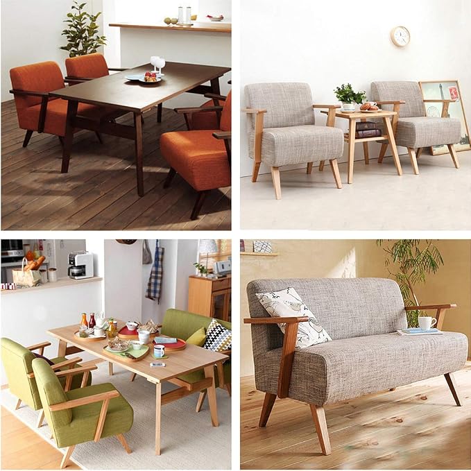 WEICHUAN Tapered Solid Beech Wood Furniture Legs - Image 4