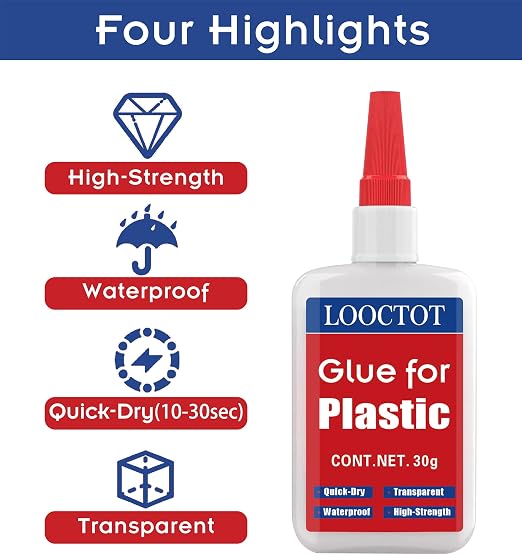 LOOCTOT 30g Plastic Glue, 3D Printer Thin Glue, Adhesive - Image 4