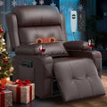 Home Theater Seating Power Recliner Chair, Massage Reclining Sofa by TOMOSLTER