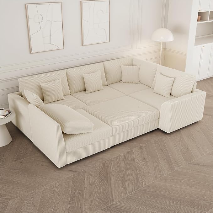 Oversized Modular Sectional Sofa - Image 5