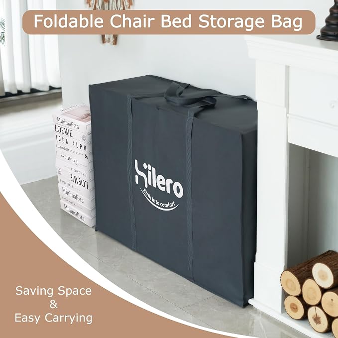 Folding Sofa Bed, 4 in 1 Convertible Sleeper Chair - Image 5