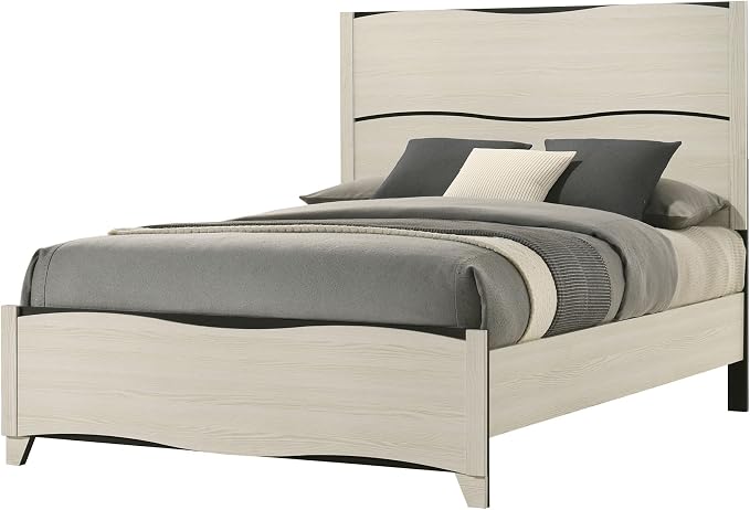 Kings Brand Furniture Brielle 6-Piece Bedroom Set – Modern Wood Bed Frame - Image 5