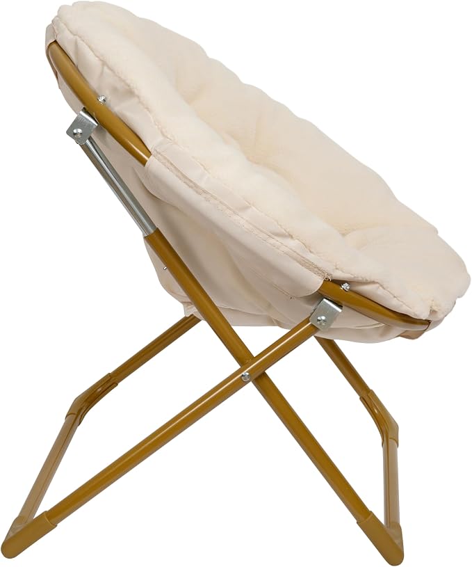 Flash Furniture Gwen Kids Cozy Mini Folding Saucer Chair - Image 9