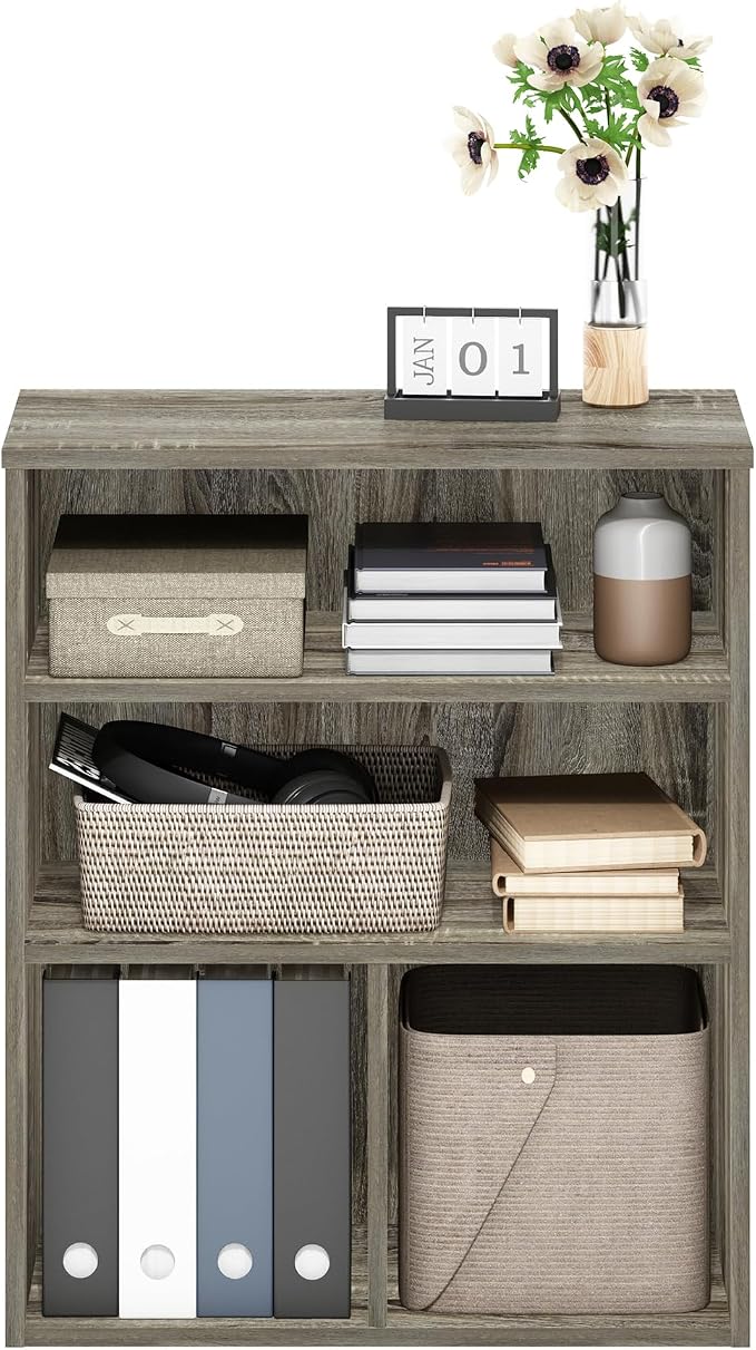 Furinno PASIR Book Shelf, 3-Tier Display Bookshelf - Image 4