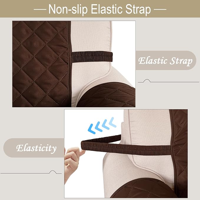 Reversible Loveseat Sofa Covers Couch Cover Furniture Protector - Image 6