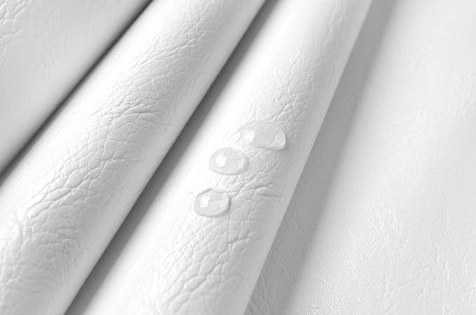 Wento Thick Faux Leather Fabric Soft Skin Grain PU Leather - Image 6