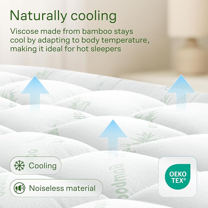 Niagara Sleep Solution Ultra Soft California King Size Mattress Topper - Image 3