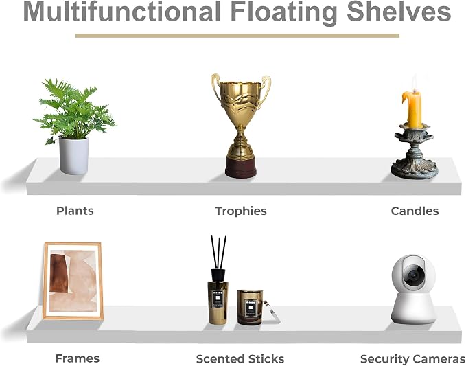 Sorbus Floating Shelves for Wall - Image 6