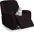ANARACHON Leather Look Recliner Chair Covers, 4-Pieces Stretch Recliner Cover by ANARACHON