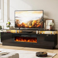 80" TV Stand for Living Room, Large Entertainment Center & Media Console by Unknown