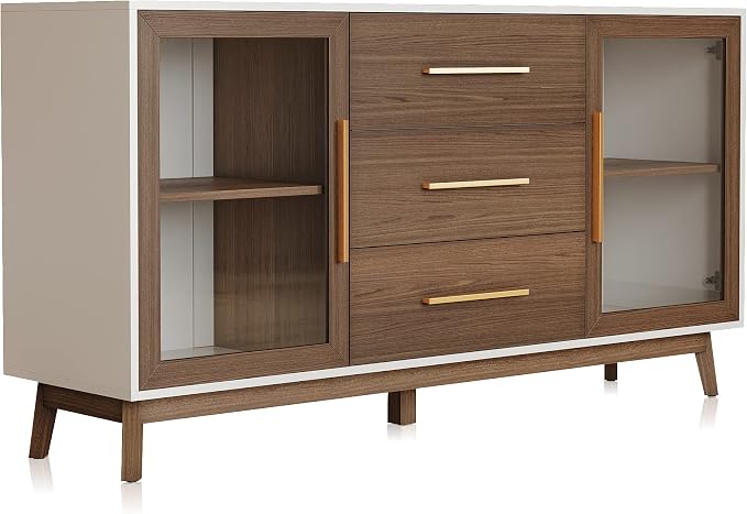 BELLEZE 60‘’ Sideboard Buffet, Console Table - Image 7