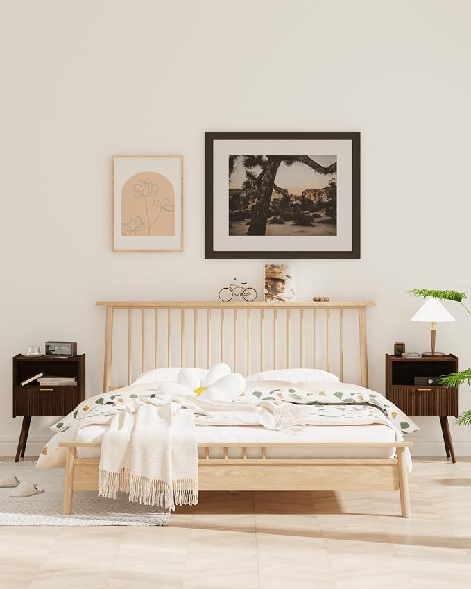 Veegle Nightstand, Modern Bedside Table - Image 6