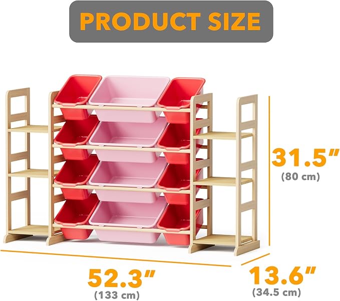 SpaceAid Toy Storage Organizer - Image 2