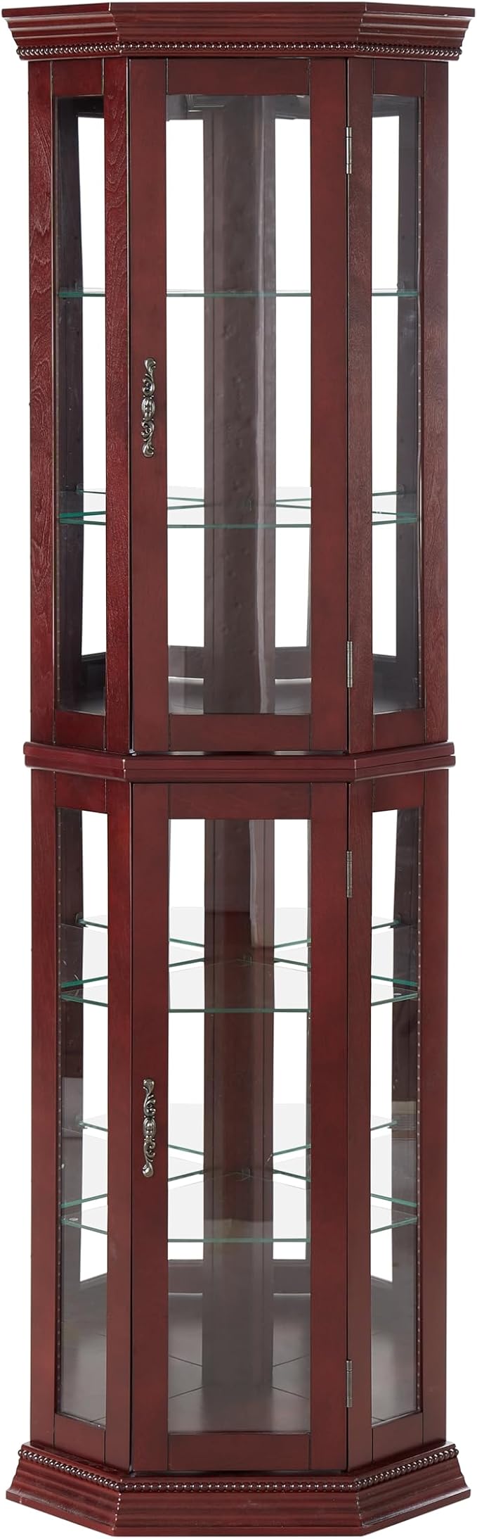 Glass Corner Display Cabinet - Image 8