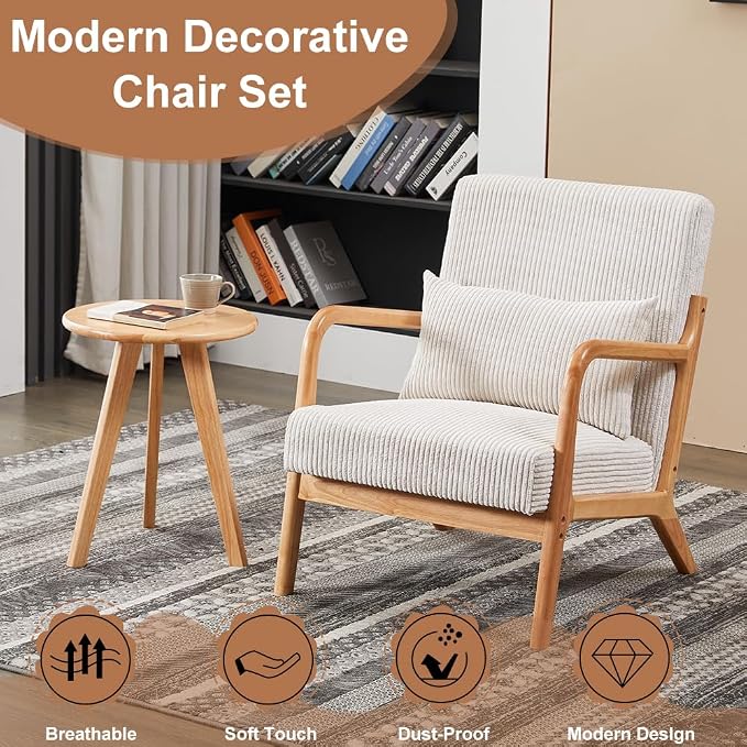Mid-Century Modern Accent Chair - Image 3