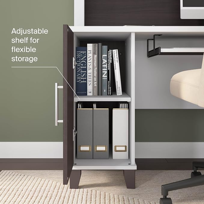 Bush Home 60-Inch L-Shaped Desk - Image 5