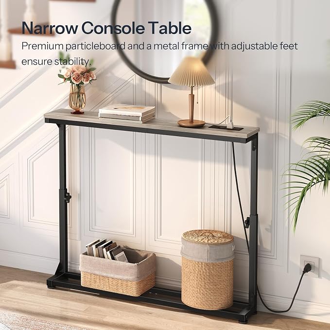 HOOBRO Narrow Console Table - Image 4