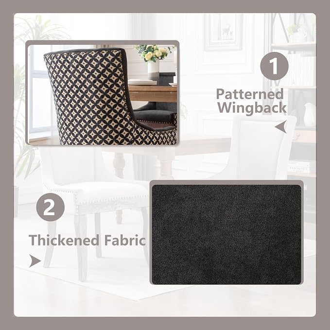 Modern Dining Chairs Set of 4, High Back Dining Chairs Side Chairs - Image 5