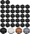 shouwuhho 32 Pack Furniture Risers Adjustable Bed Risers Heavy Duty Lifts by EnjoyLifeEnjoyHappiness