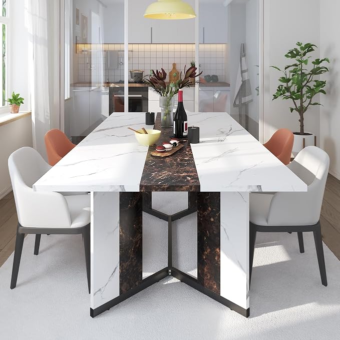 Hlivelood 70Inch Large Dining Table by Hlivelood