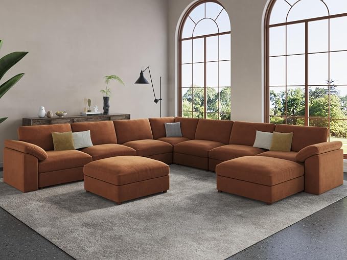 EASE MOOSE Oversized Modular Sectional Sofa by EASEMOOSE