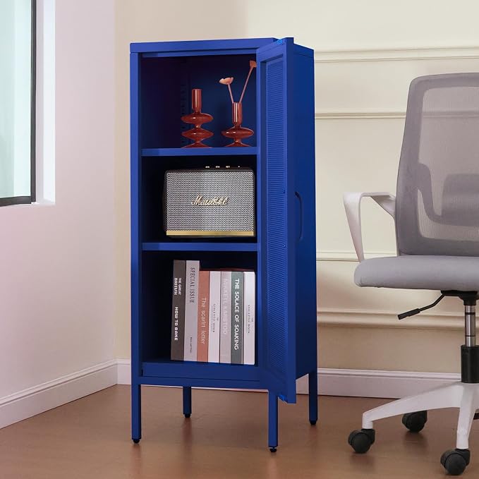 Slim Metal Storage Cabinet - Image 4
