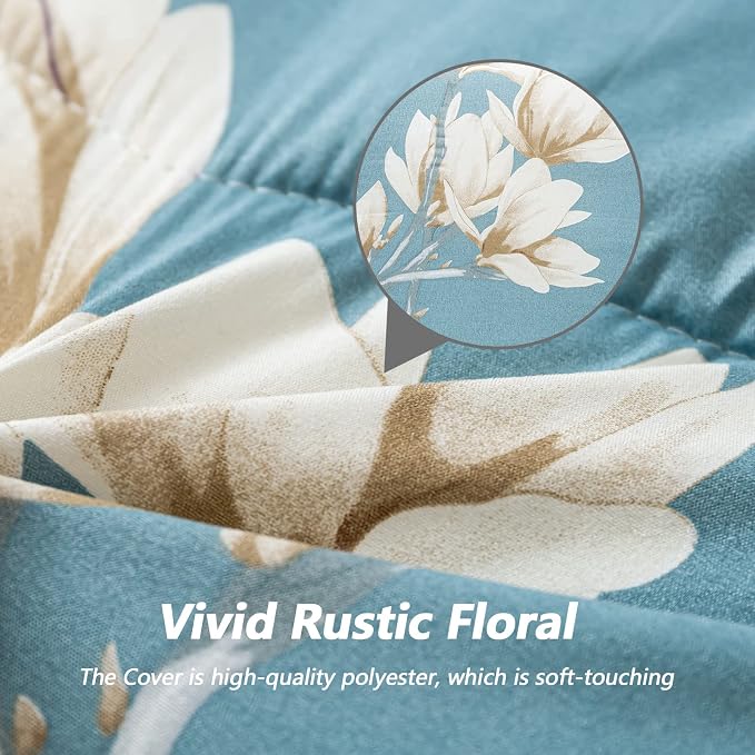 MAXYOYO Floral Printed Futon Mattress, Japanese Floor Mattress Quilted Mattress - Image 6