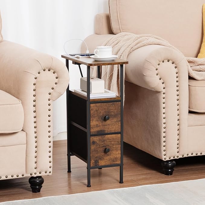 LOAKEKEL Narrow Nightstand - Image 2
