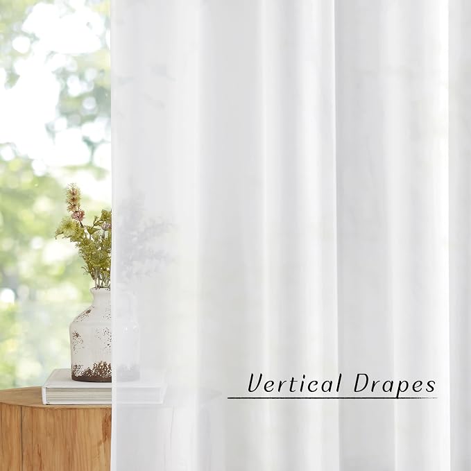 NICETOWN Sheer Curtains Extra Length - Image 3