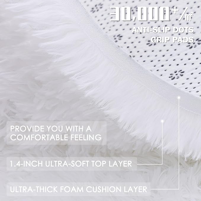 OLANLY 6x8 Machine Washable Large Area Rugs - Image 8