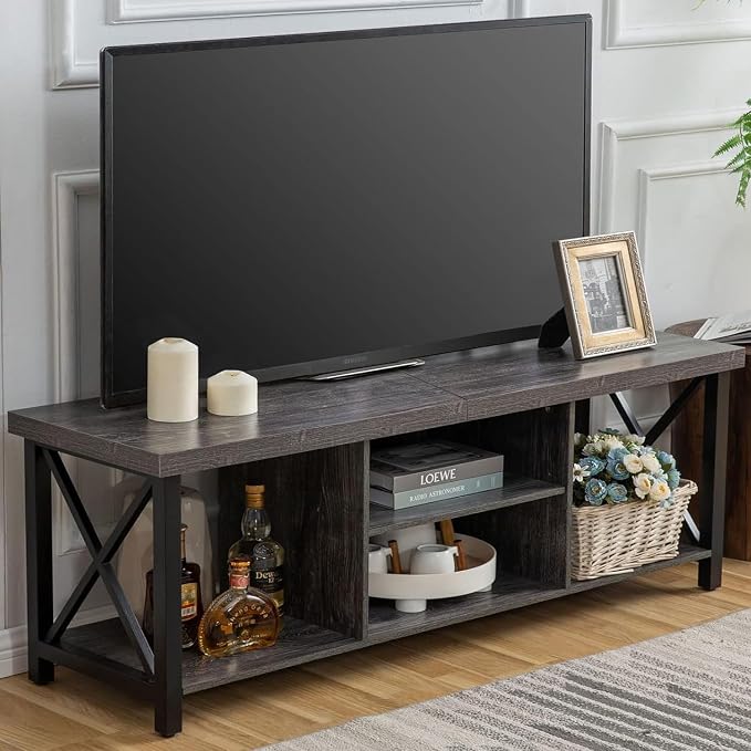 GAZHOME TV Stand for TV up to 65 Inches, TV Cabinet - Image 2