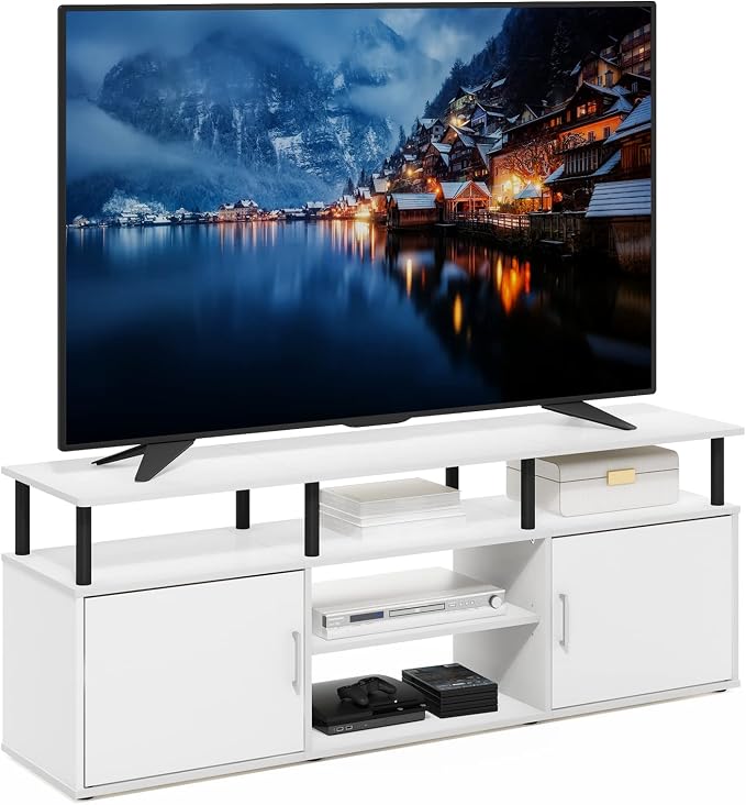 Furinno Jensen Entertainment Center Stand by Furinno-FitsYourSpaceFitsYourBudget