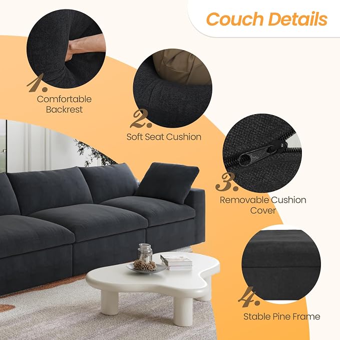 JACH 3-Seater Modular Sectional Sofas - Image 3