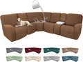 100% Waterproof Sectional Recliner Couch Covers by ROFASVCO